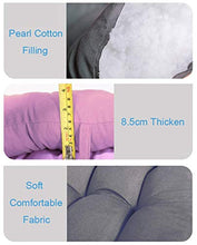 SHUAIIJUAN Sedia per il tempo libero domestico Outdoor reclinabile Sedia con cuscino pieghevole Poltrona reclinabile Sun Lounge Garden sedia di svago Prato sedie a sdraio Max.550lbs Capacità - Grey