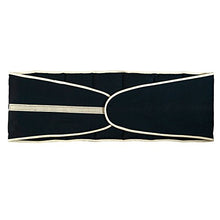 Cuscino termico con cintura, noccioli di ciliegia. Lunghezza totale: 135cm, blu scuro. Caldo e freddo - microonde, forno e frigorifero