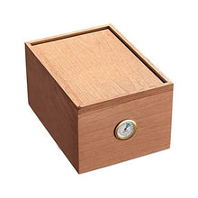 Minmin Cigar Humidor cedro legno non verniciato alcolica portasigarette, 160x220x120mm accessori del sigaro (Size : 160x220x120mm)