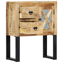 FAMIROSA Credenza 60x30x76 cm in Legno Massello di Mango