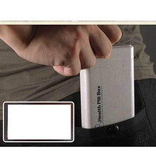 DOITOOL Contenitore per pillole da viaggio, 1 cassetto automatico, 1 settimana, portatile, mini 6 griglie, scatola per medicina, organizer