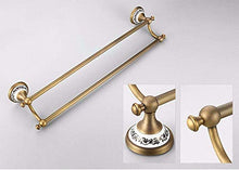 PYROJEWEL Scaffale Bagno Bar Bar Rack Appendiabiti Bagno Barra di Rame Parete Appendiabiti Perforata bipolare cremagliera Hardware cremagliera mensola da Bagno