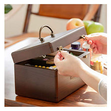 NYKK Portapillole Grande capacità Medicina Box, Portable Storage Box, Elemento della Finestra con Vassoio Staccabile, utilizzato for la Medicina Bagagli, Household Armadietti Farmacia