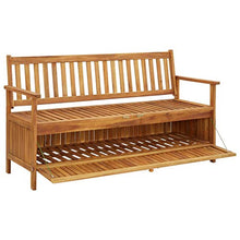 vidaXL Cassapanca da Giardino 148 cm in Legno Massello di Acacia