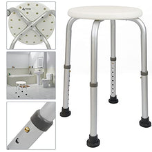 PrimeMatik - Sgabello per Vasca da Doccia Altezza Regolabile 32cm