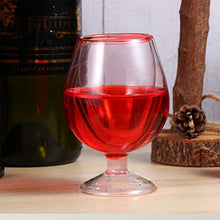 NUOBESTY Bicchiere di Vino Scherzo Giocattoli No Versare Bicchiere di Vino Pesce D'aprile Scherzo Ingannevole Puntello Rosso