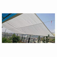 YTQ Telo per Ombrellone Tasso di Ombreggiatura 75% per Teloni da Campeggio Telo per Tende da Giardino per Roulotte con Anello di Tenuta Riduce UV Multiple Size Bianco(Size:4m x 8m)