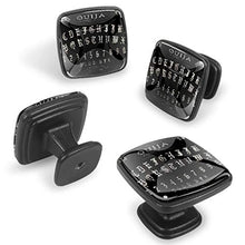 matematica 4 PCS Pomelli per Porta, Pomolo per Mobile, Pomelli per Mobili con Viti, Maniglia per Armadietto, Pomelli per Porta, Pomelli per Cassetti per Porta, Armadio, Cassetto e Credenza