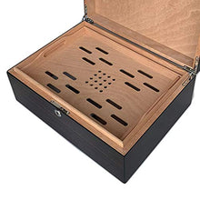 sharprepublic Humidor Cedro Finitura Ciliegio Per Mantenere L'aroma Del Sigaro
