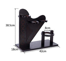 DAGONGREN Supporto in Legno per Bicchieri da Vino, per Bicchieri da Vino, per Bottiglie di Vino