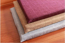 JHuanic - Cuscino per panca da giardino, morbido, per sedia a dondolo, per mobili da esterni, interni, per sala da pranzo, 2 o 3 posti, colore: grigio, 30 x 70 x 3 cm