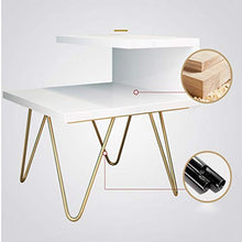 Comodini Comodino in Legno Tavolo Nordic Creativo in Ferro battuto Ins Vento Governo di immagazzinaggio Camera Semplice Divano Moderno Tavolino Comodini Camera