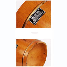 YLL Canna per pediluvio Legno di Cedro Pediluvio Barile, 26 Cm di Altezza, Piede Vasca E Pediluvio con Coperchio, Durevole (Color : A)