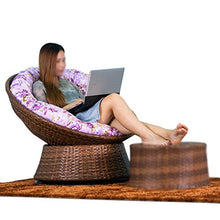 MTBH PMTBHLettino da Giardino in Rattan con Divano Pigro Casual, Adatto per Divano da Giardino con Balcone