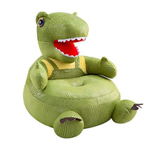Domybest Copridivano per Bambini Senza Imbottitura Interna Seduta per Bambini a Forma di Dinosauro Poltrona per Bambini Morbida Divano per Bambini