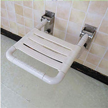 TUHFG Sgabello per Doccia Sedile da Bagno a Muro Sedia da Doccia Pieghevole Sedia da Bagno Bagno Sgabello da Bagno Forniture anziane Sedia da Bagno
