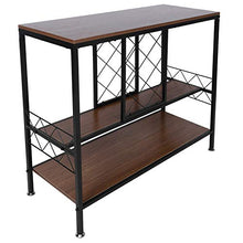 Cikonielf - Cantinetta per vino con 3 ripiani, scaffale per bottiglia, portabottiglie, porta bottiglia, 39,7 x 105 x 88,5 cm
