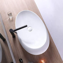 Yxx max -Lavabo Bagno del dispersore del Bacino di vanità controsoffitto Guardaroba Ciotola Vaso di Ceramica Ovale Household Art Bacino (Senza Rubinetto) -70x42.5x15cm Lavandino del lavabo