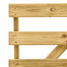 Tidyard Panca Panchina da Giardino 170 cm in Legno di Pino Impregnato,Panchina da Esterno Balcone,Divanetto da Giardino per Esterno in Legno