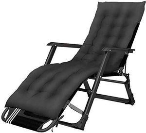 XLYYHZ Sedia Zero Gravity Lettino Prendisole ， Lettino da Giardino Pieghevole in Metallo Sedia a Sdraio da Esterno Poltrona reclinabile Cuscini Spessi ， Sedia da Ufficio reclinabile Portatile con p