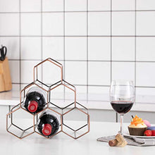 jiji Portabottiglie per Vino Vino Wine Rack Bagagli Holder 6 Bottle Holder Wine Rack Stand del risparmiatore dello Spazio Protector controsoffitto Libero Basamento del Vino Rack Scaffale per Vino