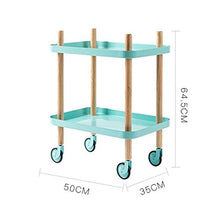 WangQ Carrello dello scaffale di stoccaggio - Scaffale medico della cucina del carretto dell'attrezzatura di bellezza del carretto del carrello del pedale del carrello dello strumento del carrello del