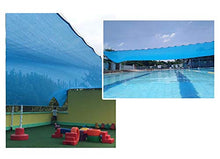 Paralume per Piante da Giardino, 80% Sunblock Paralume per Tende Blu, Paratoia A Blocchi UV con Rilegatura Nera E Anelli di Tenuta (Dimensioni : 4X5m)