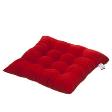 Worsendy Cuscino Sedia, Cuscini per Giardino, per Dentro e/o Fuori,40x40 cm,Disponibile in Tanti Colori Diversi,Cuscini per sedie da Giardino,Copri Sedia Cucina (Rosa Rossa)