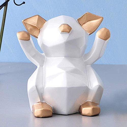 HYY-YY Decorazioni Arte Artigianale Maiale vino cooler decorazione soggiorno carino mobile TV regalo studio tavolo da pranzo 1