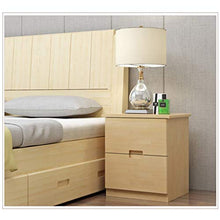 Comodino Camera da Letto in Legno massello 2 Ripostiglio Piccolo Armadio Tavolo del Telefono Cuscinetto 300 kg-40x36x49 cm FANJIANI