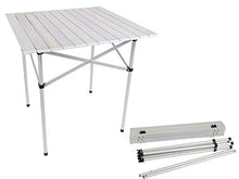 ISO TRADE Pieghevole Alluminio Tavolo Alluminio Giardino Campeggio Tavolo #031
