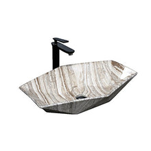 Bacino di vanità di Stile Europeo sopra Il Bacino del contatore sopra Il Bacino di Arte del Bacino del contatore Lavabo di Grandi Dimensioni (63x42x11cm) Lavabi