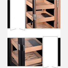 Minmin Sigaro umidificatori di legno di cedro importato sigaro di grande capacità umidità scatola di esposizione di armadietto di umidità dell'umidità costante scatola di sigari accessori del sigaro