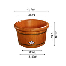 LIZHIQIANGyupen Pedana in Legno, Pedana in Rovere, Vasca per Pedicure Vasca per Pediluvio Termale Liscia E Delicata in Pedicure, con Coperchio