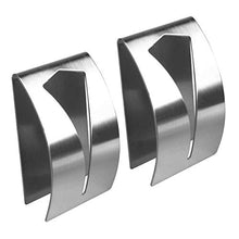 JUHONNZ Porta Asciugamani Autoadesivo,2 PCS Gancio Porta Asciugamani Ganci Portasciugamani in Acciaio Inox a Parete Porta Asciugamani Adesivo per Bagno Cucina e Porta