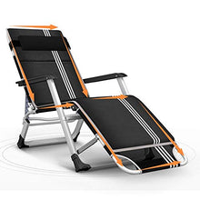 FUFU Sedie a Sdraio Lounge Chair, Lunch Break Folding Chair Office Portable Beach Adult Divano Pigro per Il Tempo Libero Back Chair Nap Lounge Chair 85 * 52 * 98cm Pieghevoli