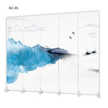 Room Screen Even Schermi protettivi Pieghevoli con Cornice in Legno, Arte Astratta Pittura per Paesaggio Decorazione Schermo in Legno, Schermi per la Privacy del Patio, Parete divisoria per mobili