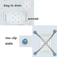 MGMDIAN Sgabello da Bagno Pieghevole/Sgabello per Vasca da Bagno per Anziani Donne Incinte Antiscivolo Sedia per Doccia/Vasca da Bagno Sgabello da Bagno Sgabello Accessori da Bagno