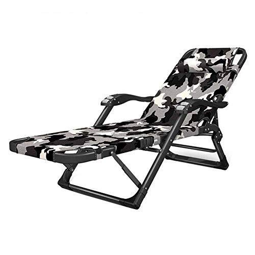 Hfyg Lettino Prendisole Sedie a Sdraio a gravità Zero da Giardino Sedia reclinabile da Giardino per Esterno Lettino Prendisole Portatile da Esterno per Esterno Chaise Longue