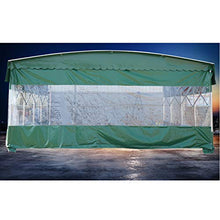 LSXIAO All'aperto Tenda della Stalla del Cibo, Telo Impermeabile, Tenda Trasparente per Patio, Splicing PVC Parabrezza Tenere Caldo con Occhiello per Balconi, Guscio del Portico