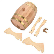 GOTOTOP 5L/10L Botte di Vino Dispenser,Vino Barile Oak Barrel con Rubinetto,Barile per Barile di Legno per archiviazione o Aging Wine (5L)