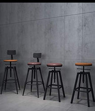 Multifunzionale Bar Stool, Sgabello casa Colazione Soggiorno Camera da Letto Tempo Libero Sgabello (Color : A)