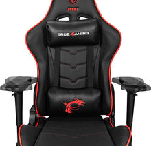 MSI MAG CH120X - Sedia Gaming Ergonomica e regolabile, imbottitura FOAM, struttura in acciaio, braccioli 4D, reclinabile fino a 180°, ecopelle, ruote 72mm con freni, regge fino a 150 Kg