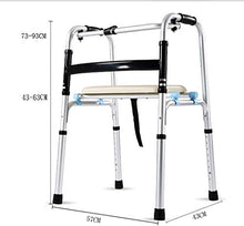 Folding di Mezza età e Anziani igienici Presidente anticaduta Artefatto Walker Camminata della Luce for Gli Anziani Quattro Scaffold for disabili a Camminare