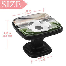 Campo da calcio 4 PCS Pomelli per Porta, Pomolo per Mobile, Pomelli per Mobili con Viti, Maniglia per Armadietto, Pomelli per Porta, Pomelli per Cassetti per Porta, Armadio, Cassetto e Credenza