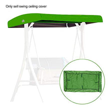 Copertura di ricambio per altalena da esterni, copertura impermeabile per altalena a 2 e 3 posti da giardino, blocco UV, parasole per patio, altalena