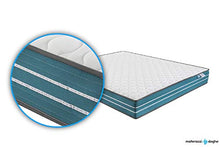Materassiedoghe - Materasso Singolo Memory Foam con 4 cm di Memory - Ortopedico - 9 Zone differenziate - Ortopedico - Ergonomico - Antibatterico - 100% Made in Italy (180x200)