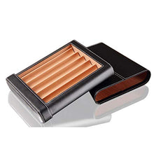 LSX Scatola di sigari Cigar Box, Portable Cigar Box Humidor Cigar Set Foderato di Pino Nero può Contenere 5 OYO (Size : 20x15x4cm)