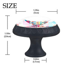 Motivo patchwork 4 PCS Pomelli per Porta, Pomolo per Mobile, Pomelli per Mobili con Viti, Maniglia per Armadietto, Pomelli per Porta, Pomelli per Cassetti per Porta, Armadio, Cassetto e Credenza