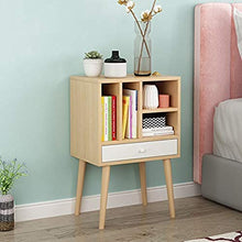 Comodino JT a base di legno, pratico, può sopportare camere da letto, studio e così via. durevole (colore : C)
